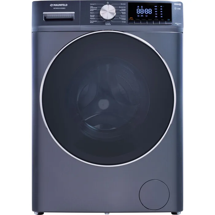 Стиральная машина Maunfeld MFWM1410SB02, фронтальная загрузка, серебристый