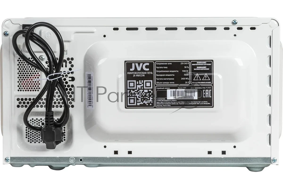 Микроволновая печь JVC JK-MW121M, соло, белый — фото 3