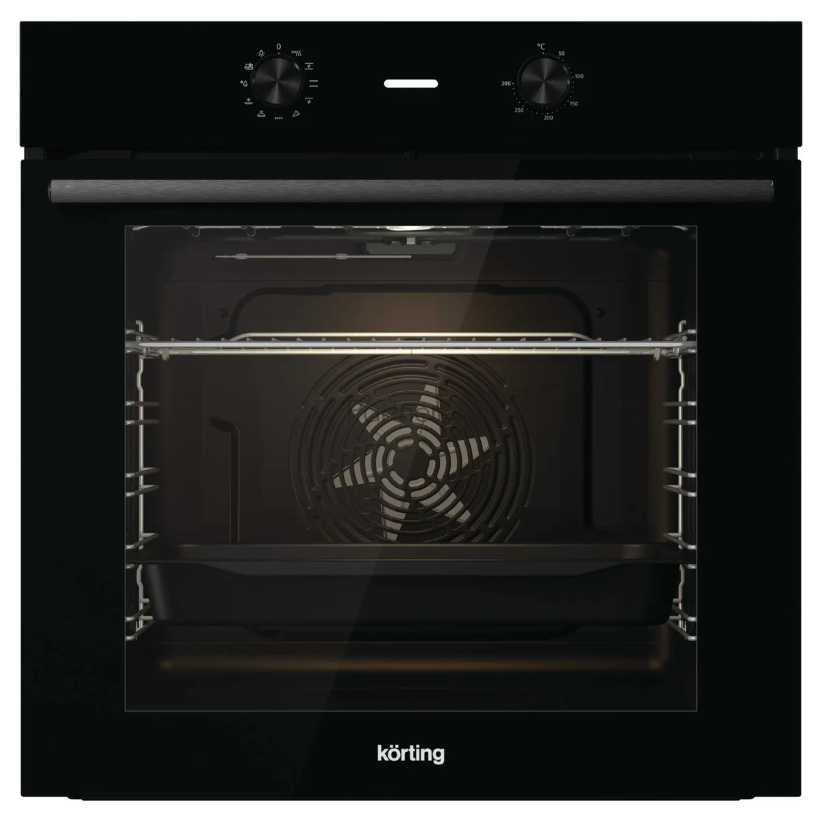 Духовой шкаф Korting OKB 2820 EN, электрический, чёрный