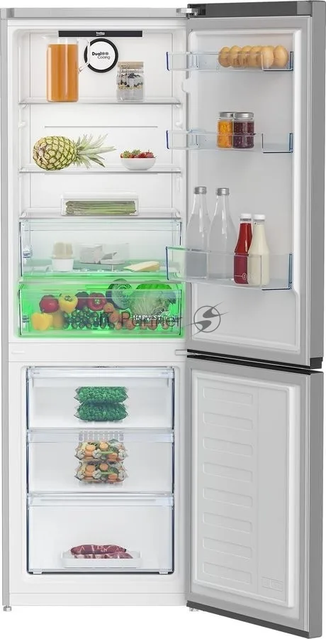 Холодильник Beko B3RCNK362HS, двухкамерный, серебристый — фото 3