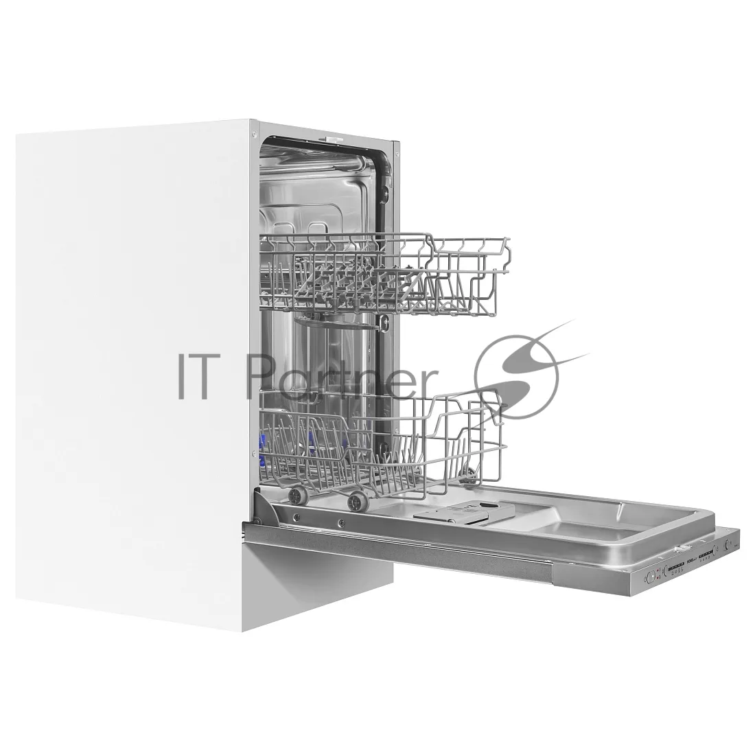 Встраиваемая посудомоечная машина HOMSair DW44L-2, серебристый
