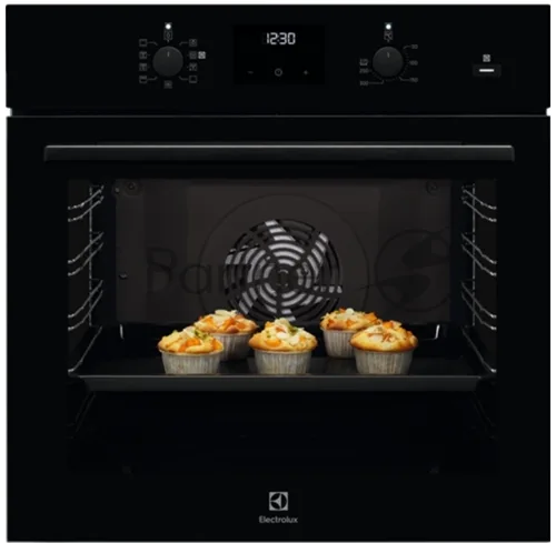 Духовой шкаф Electrolux EOD3C70TK, электрический, чёрный