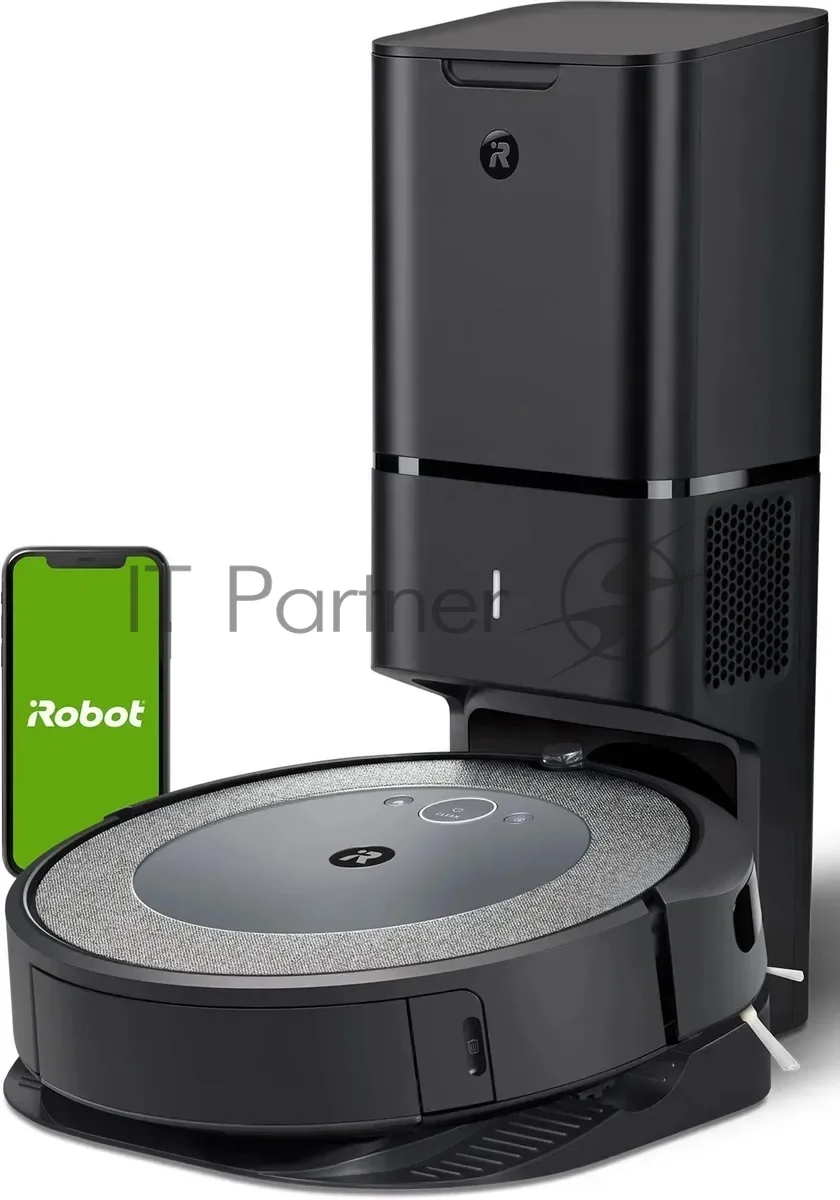 Робот-пылесос iRobot Roomba i3, сухая, серый — фото 2