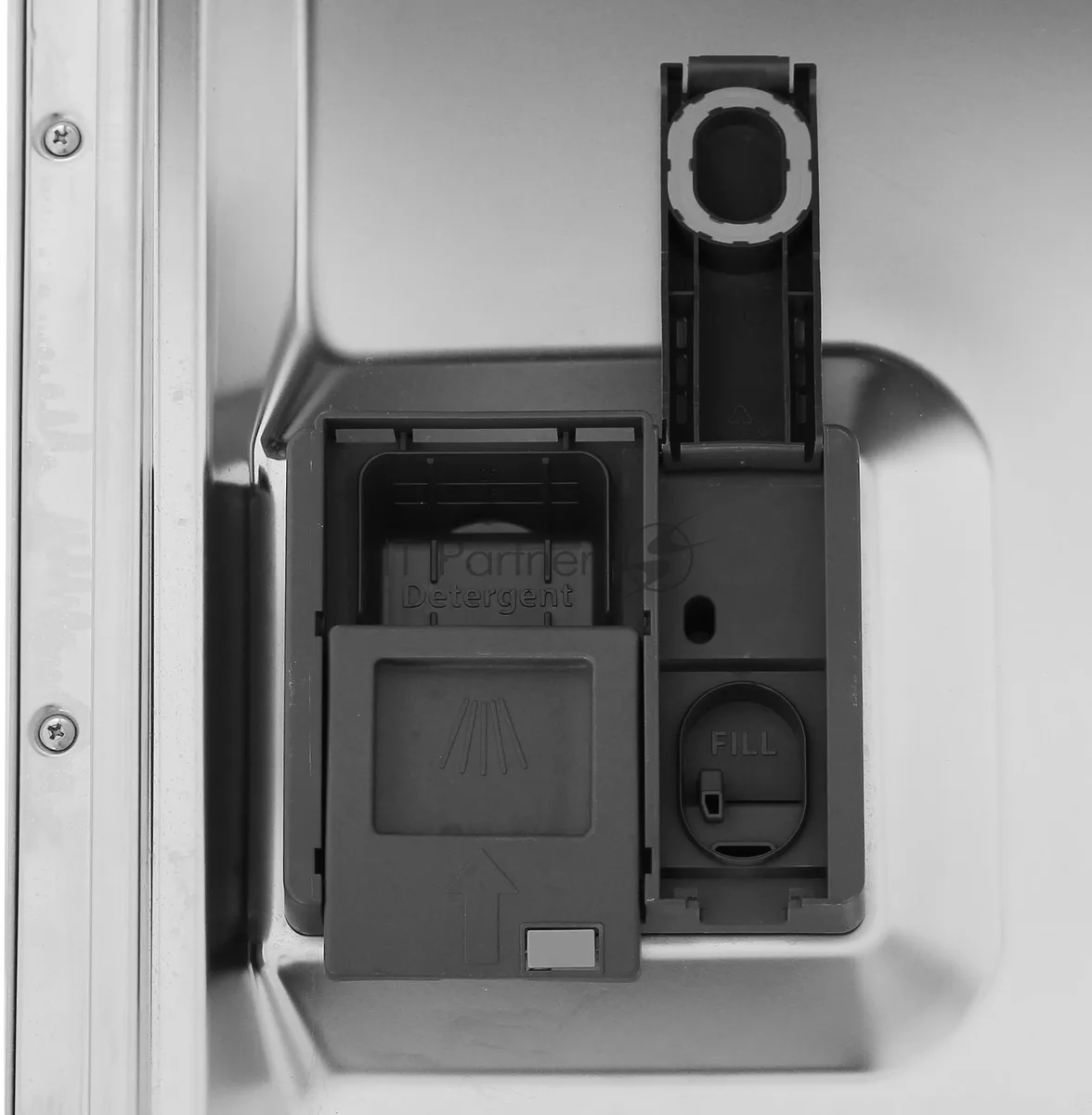 Встраиваемая посудомоечная машина Electrolux EEA12100L, серебристый — фото 3