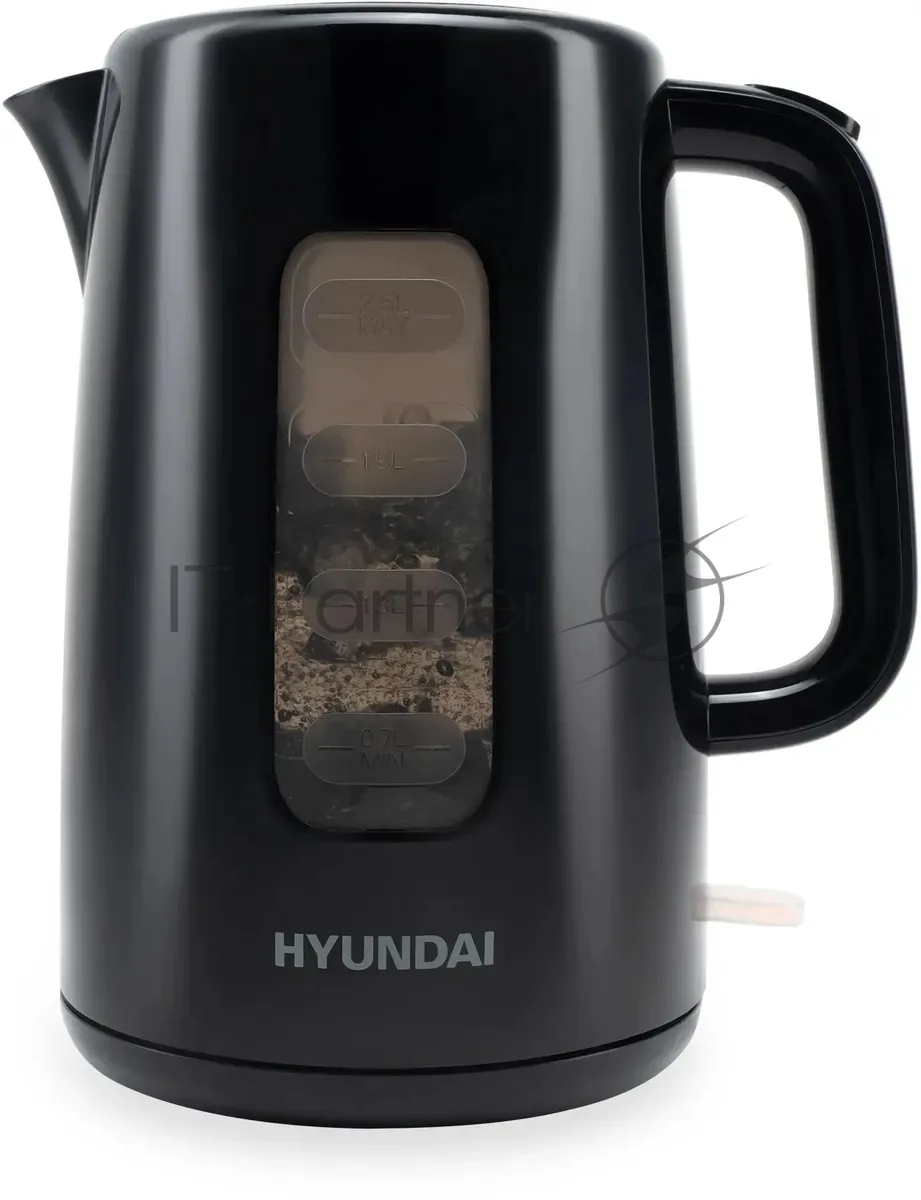 Чайник Hyundai HYK-P2501, электрический, чёрный