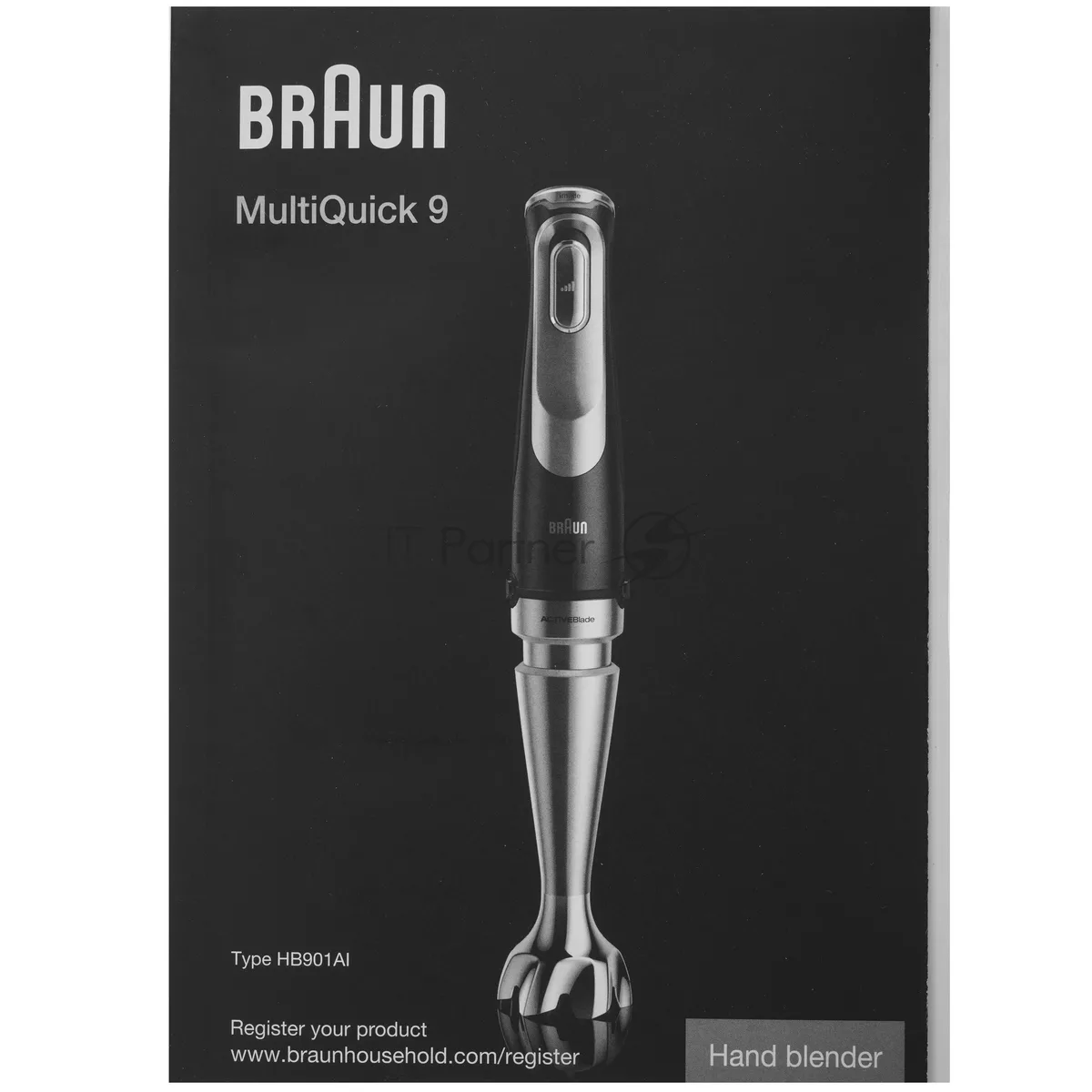 Блендер Braun MQ9185XLI, погружной, серебристый — фото 4