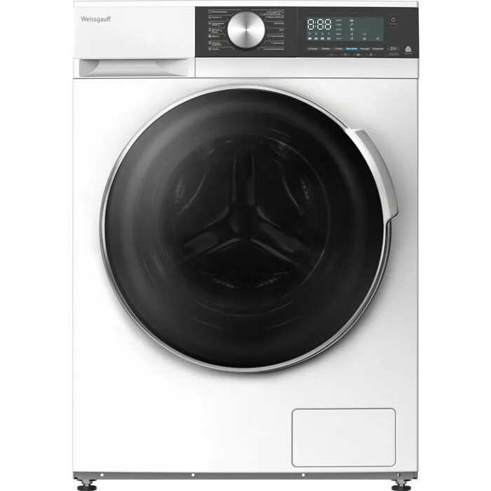 Стиральная машина Weissgauff WMD 47148 DC Inverter Steam, фронтальная загрузка, белый