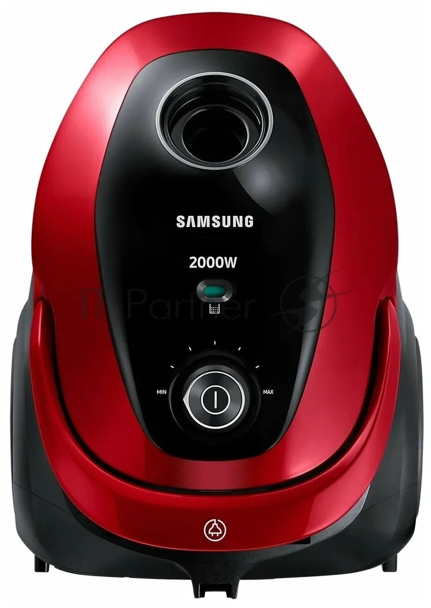 Пылесос Samsung VC20M253AWR, обычный, красный