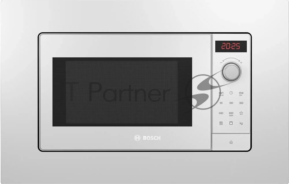 Встраиваемая микроволновая печь Bosch BEL653MW3, соло, белый