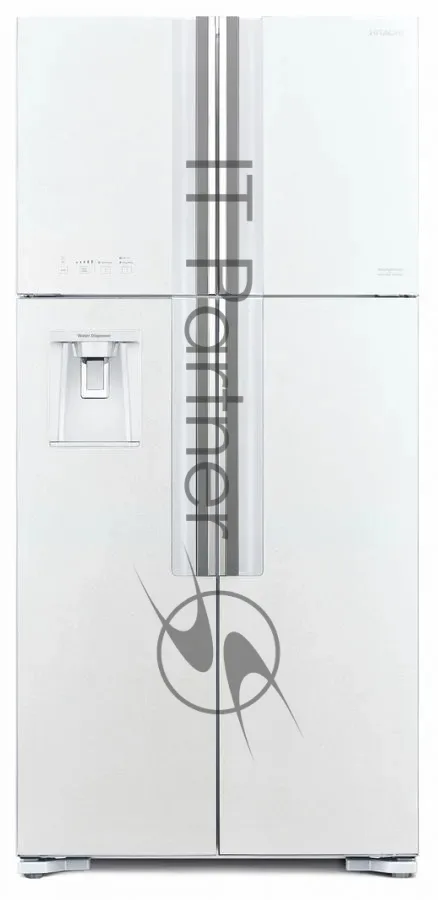 Холодильник Hitachi R-W660PUC7 GPW, двухкамерный, белый — фото 2