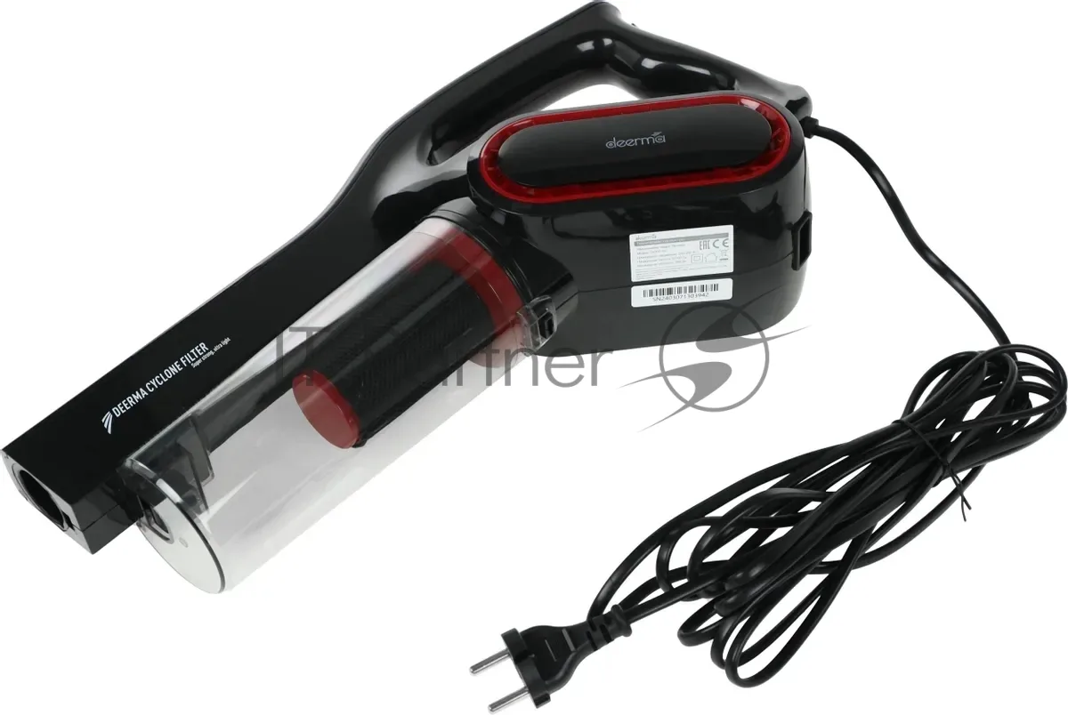 Вертикальный пылесос Deerma DX700 Pro, проводной, чёрный