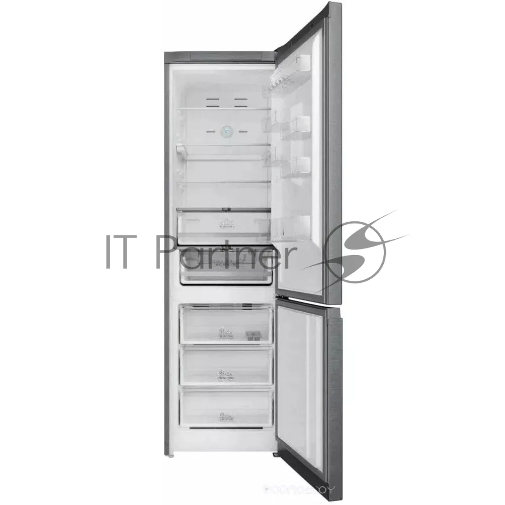 Холодильник Hotpoint HT 7201I MX O3, двухкамерный, нержавеющая сталь — фото 2