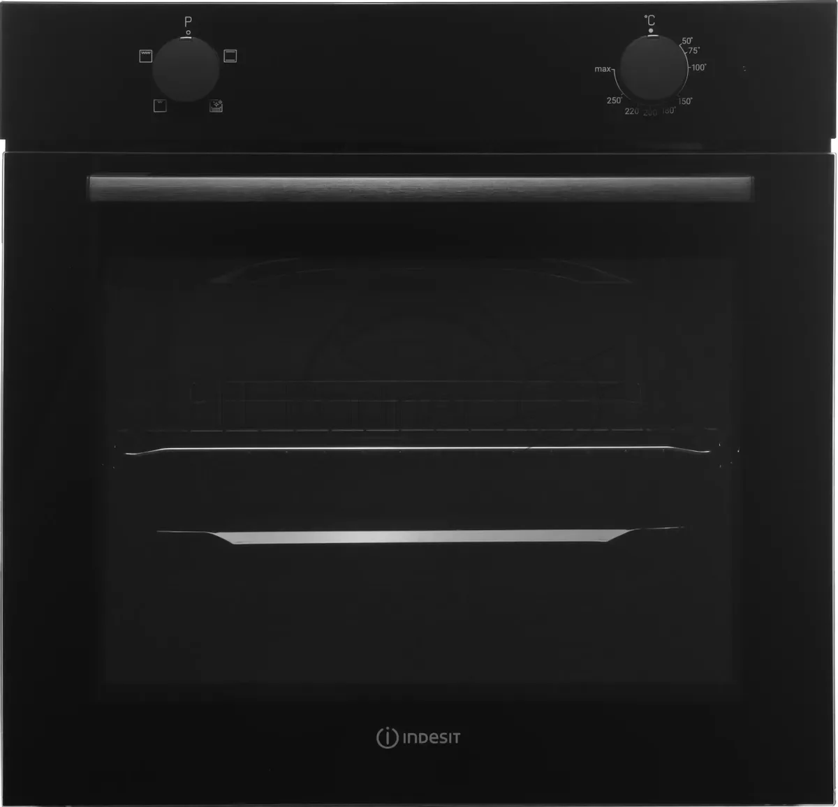 Духовой шкаф Indesit IFE 2420 BL, электрический, чёрный