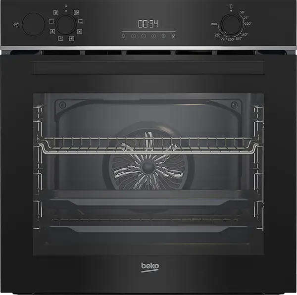 Духовой шкаф Beko BBIS143N0B, электрический, чёрный — фото 4