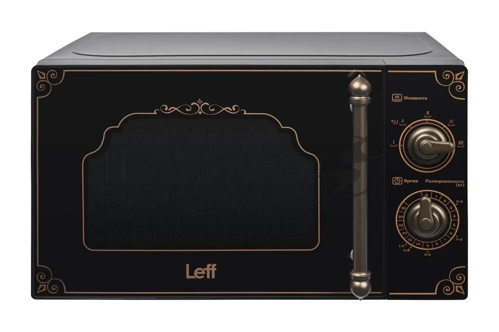Микроволновая печь Leff 20 MM 729 B, чёрный