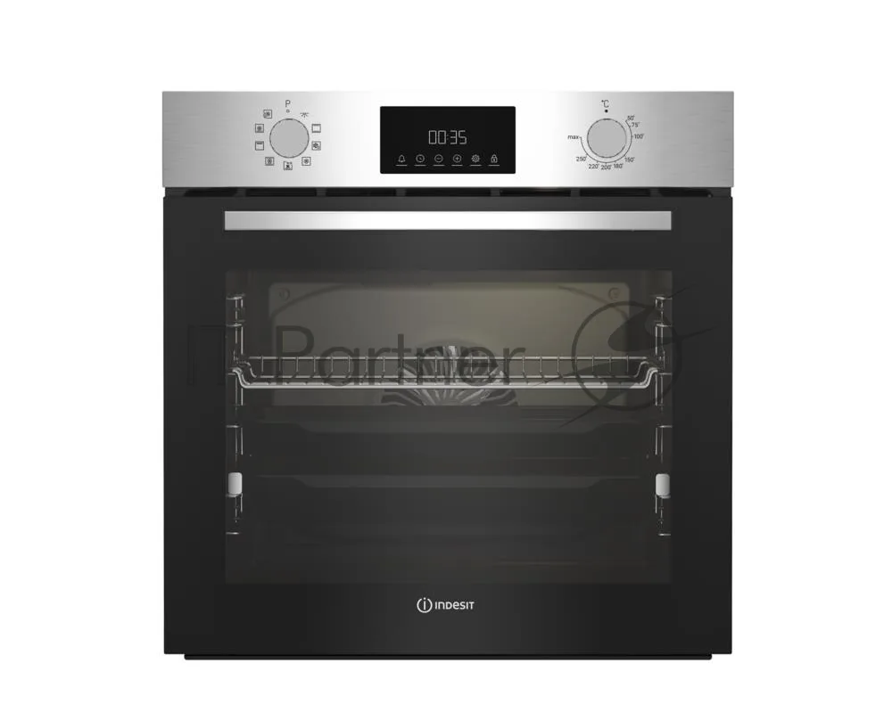 Духовой шкаф Indesit IFE 3841 JC IX, электрический, нержавеющая сталь