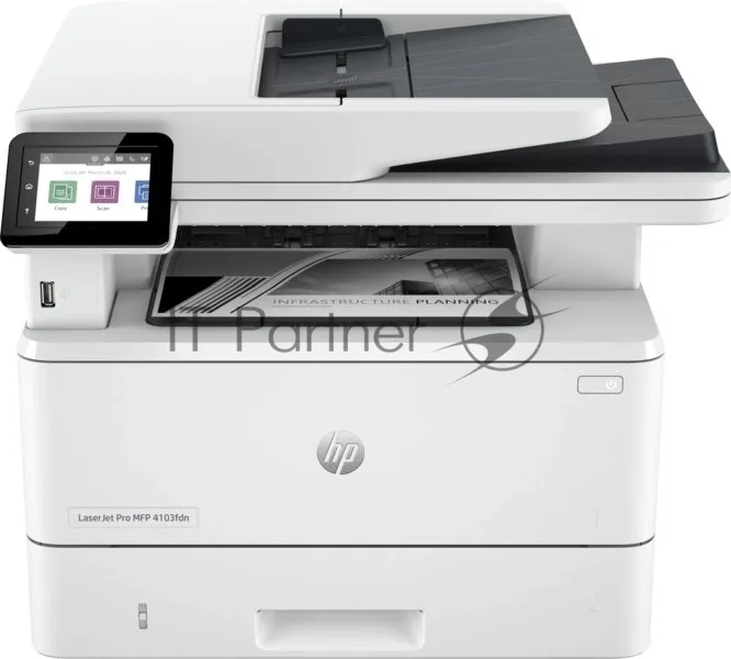 МФУ Hewlett-Packard LaserJet Pro 4103fdn — фото 4