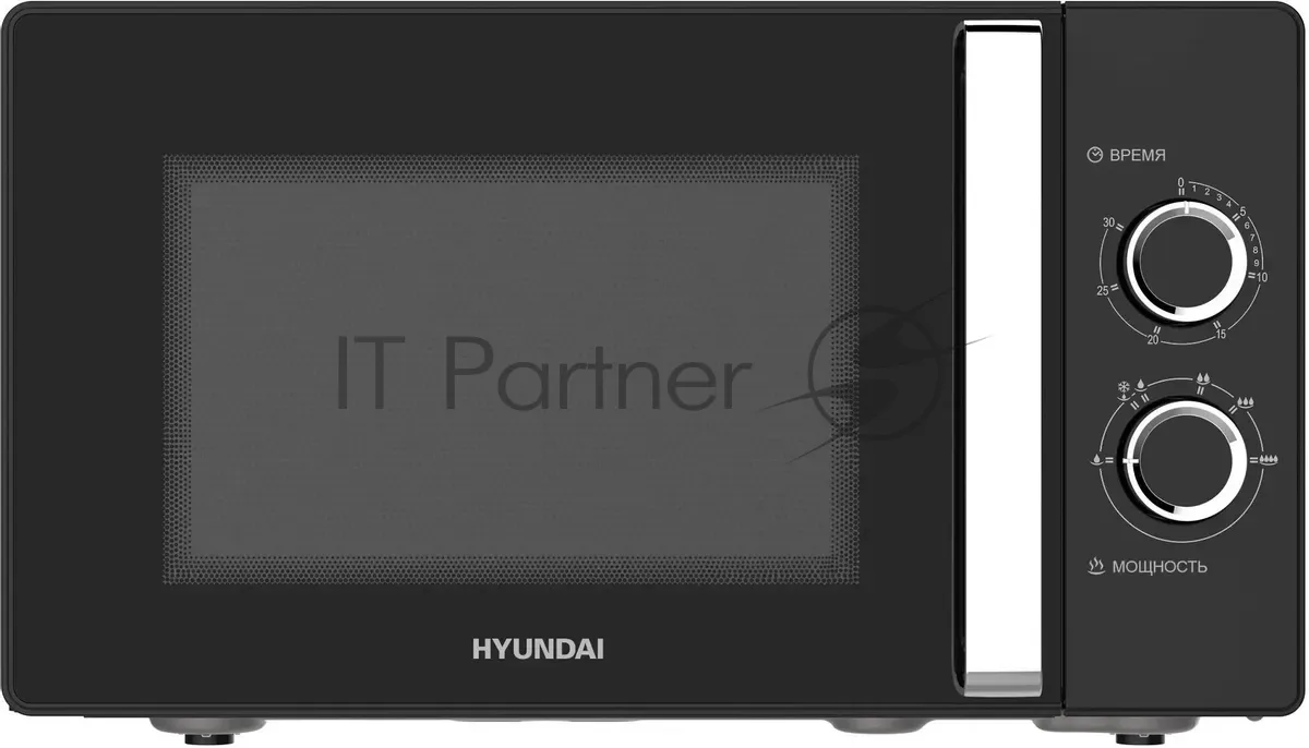 Микроволновая печь Hyundai HYM-M2012, соло, чёрный