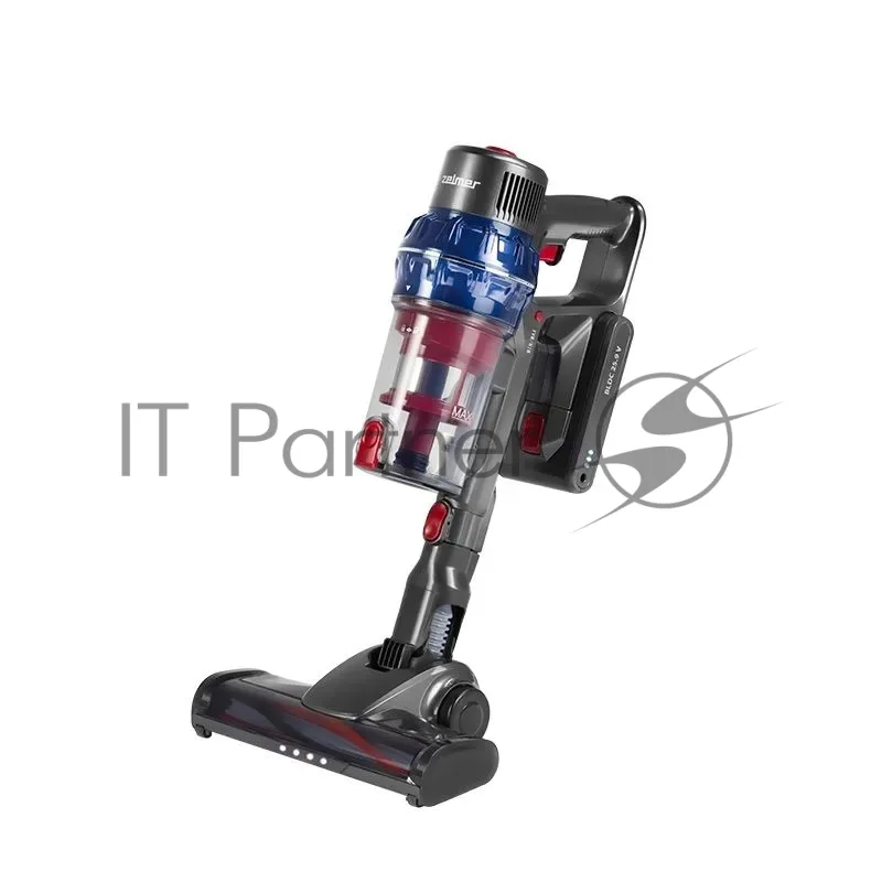 Вертикальный пылесос Zelmer STICK ZSVC925F Karol, беспроводной, синий — фото 4
