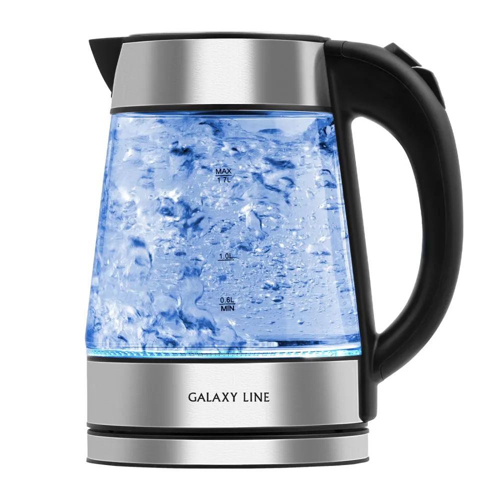 Чайник Galaxy GL 0561, электрический, нержавеющая сталь