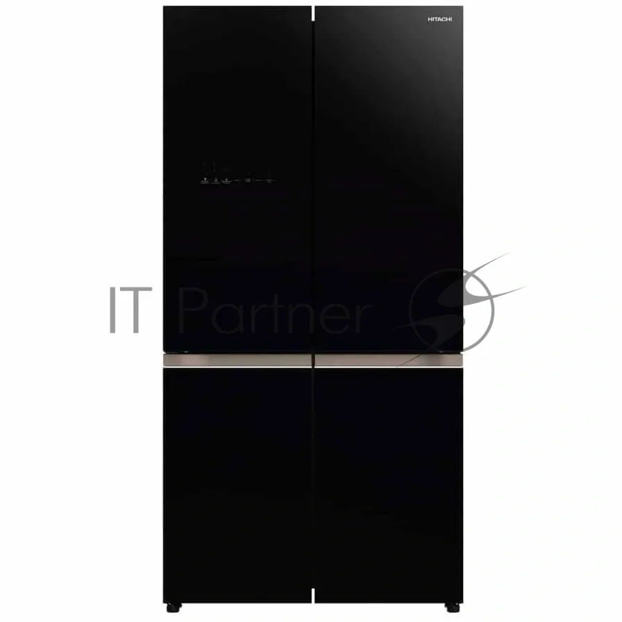 Холодильник Hitachi R-WB720PUC1 GCK, трёхкамерный, чёрный