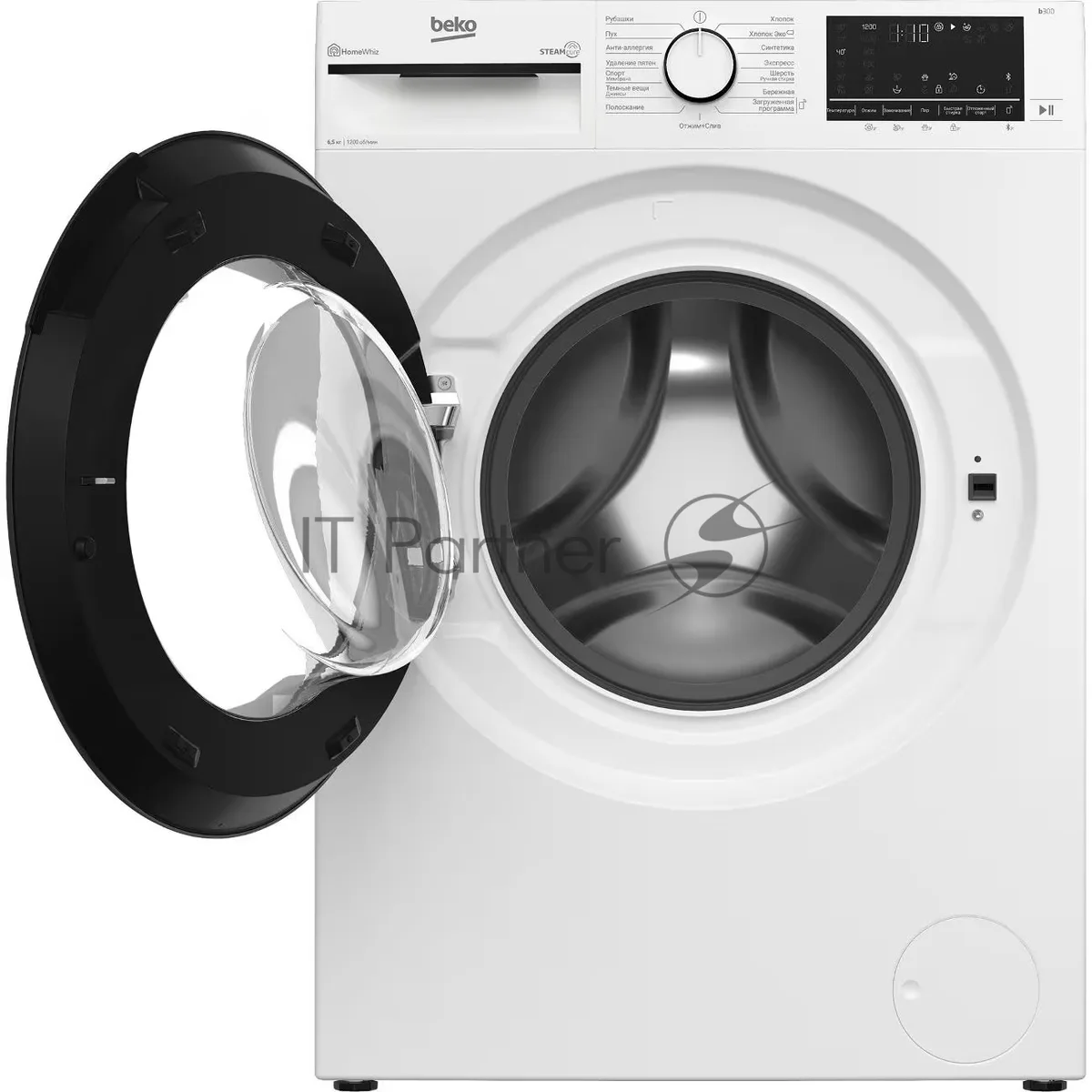 Стиральная машина Beko B3WFR56H2WWB, фронтальная загрузка, белый — фото 3