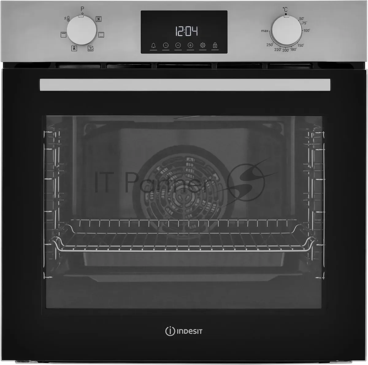 Духовой шкаф Indesit IBFTE 3644 IX, электрический, серебристый