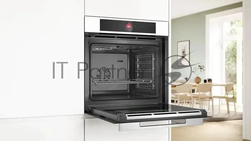 Духовой шкаф Bosch HBG7341W1, электрический, белый — фото 3