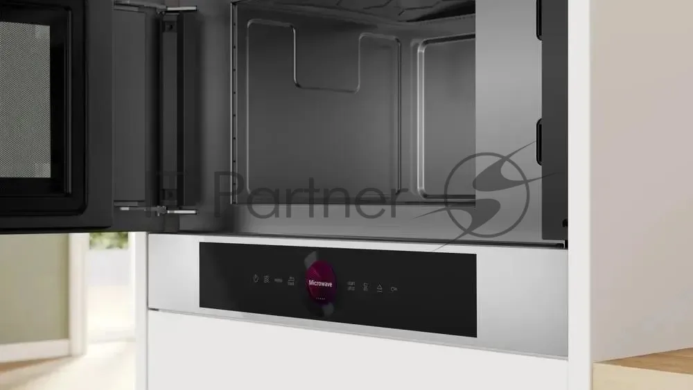 Встраиваемая микроволновая печь Bosch BFL7221W1, соло, белый — фото 3