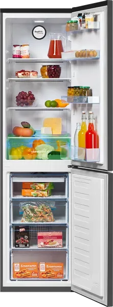 Холодильник Beko B3R0CNK332HG, двухкамерный, серый — фото 3