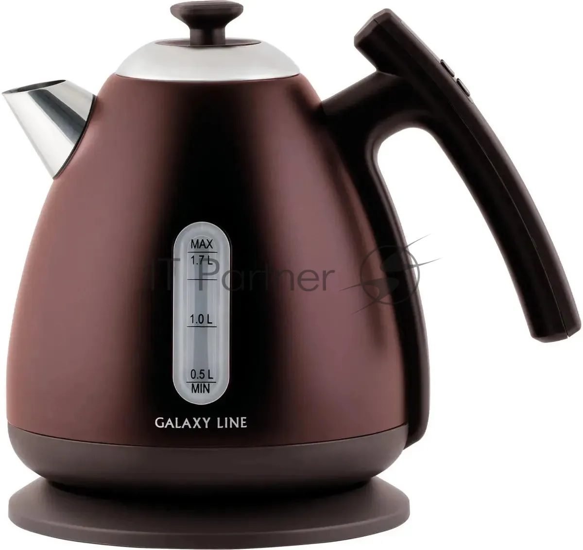 Чайник Galaxy GL 0343, электрический, чёрный