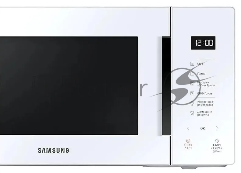 Микроволновая печь Samsung MG23T5018AW/BW, соло, белый — фото 2