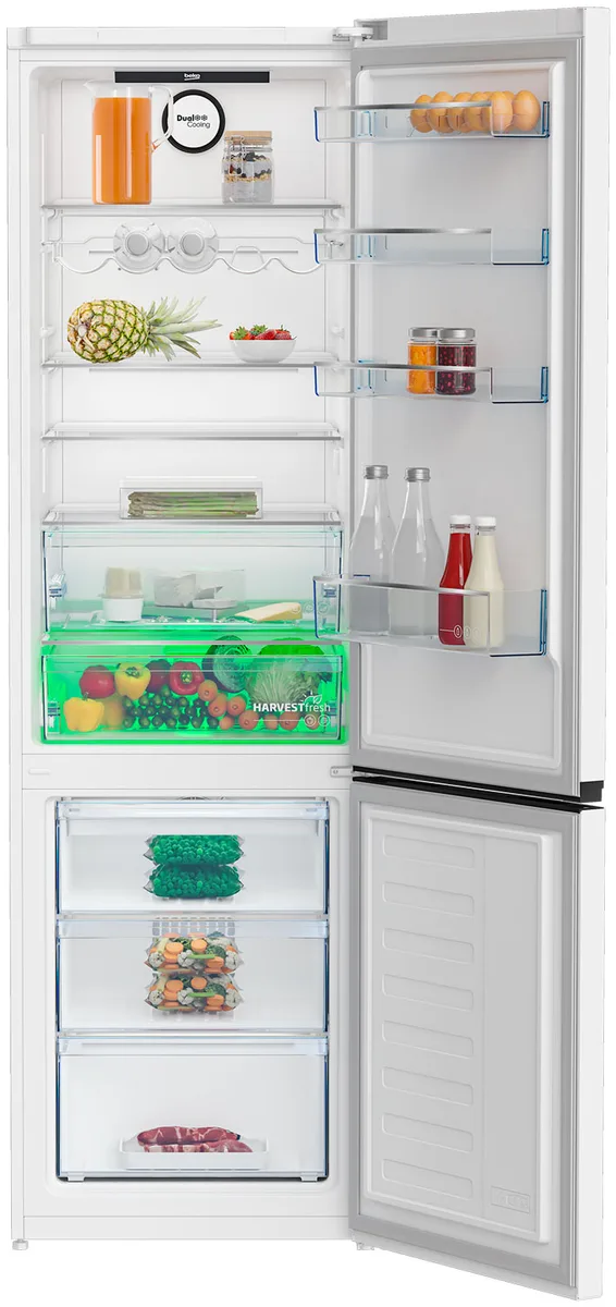 Холодильник Beko B3DRCNK402HW, двухкамерный, белый — фото 2