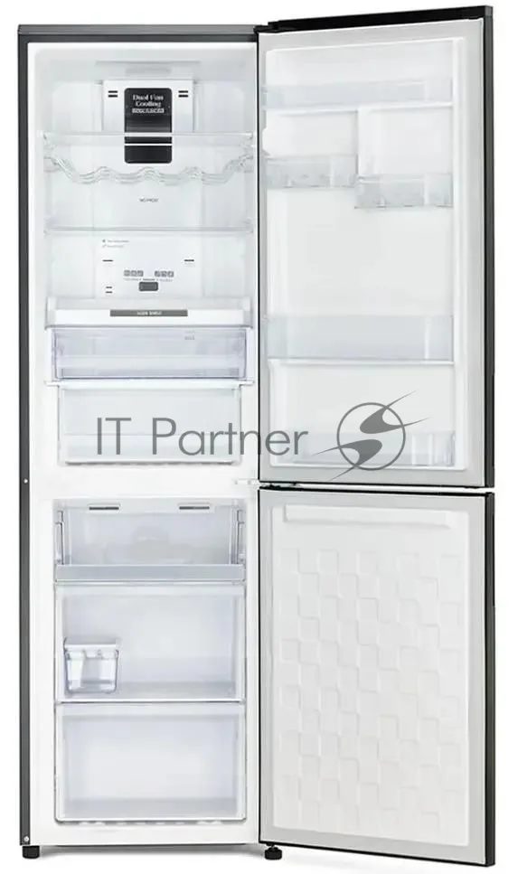 Холодильник Hitachi R-BG410PUC6X XGR, двухкамерный, серый — фото 3