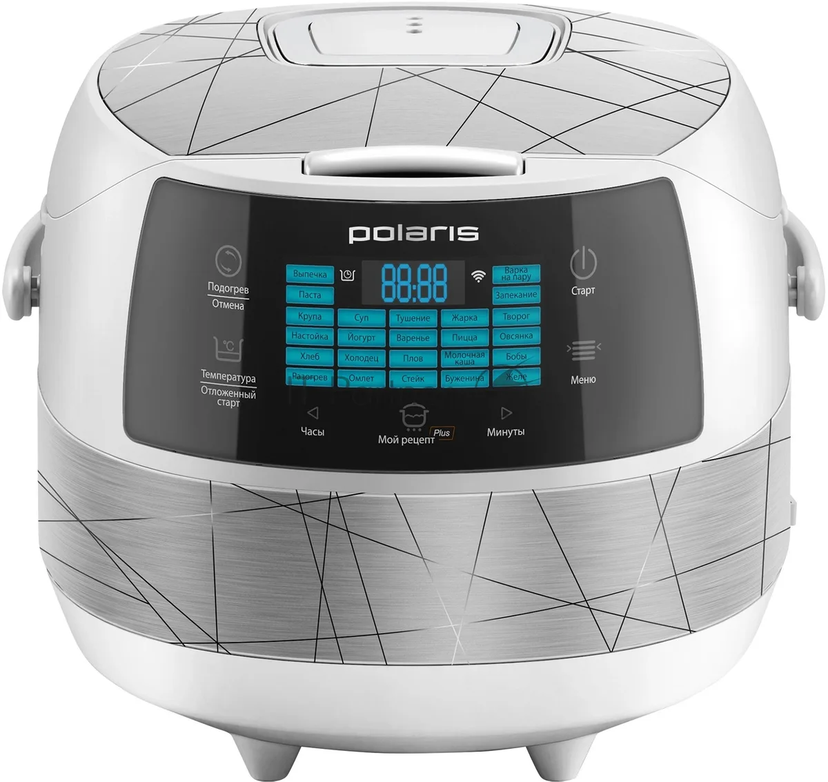 Мультиварка Polaris PMC 5017 Wi FI IQ Home, серебристый