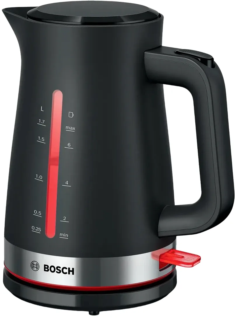 Чайник Bosch TWK4M223, электрический, чёрный