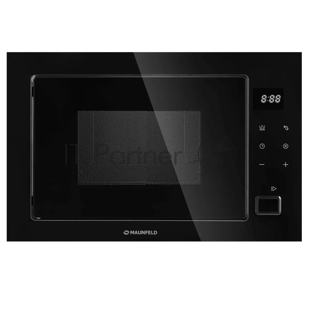 Встраиваемая микроволновая печь Maunfeld MBMO925SGB11, с грилем, чёрный