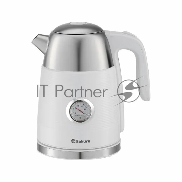 Чайник Sakura SA-2178W Premium, электрический, белый