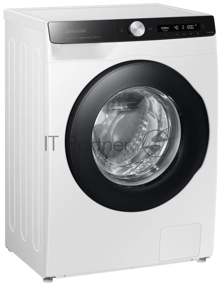 Стиральная машина Samsung WW80AG6S28AELD, фронтальная загрузка, белый