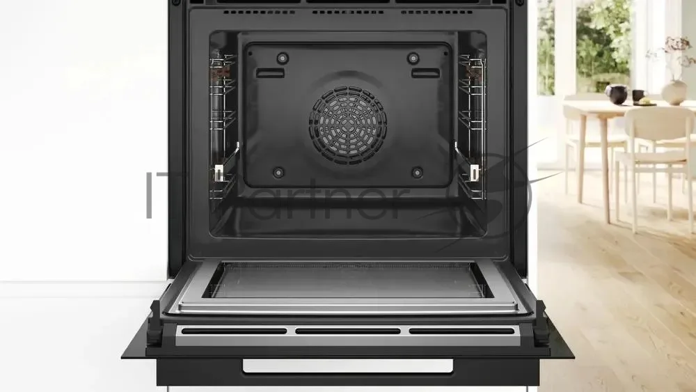 Духовой шкаф Bosch HNG978NB1, электрический, чёрный — фото 4