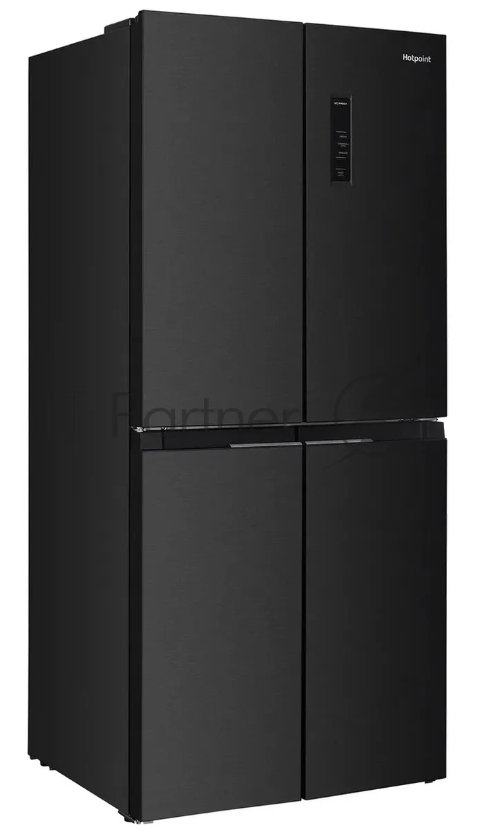 Холодильник Hotpoint HFL4 522I XBR, трёхкамерный, чёрный — фото 2