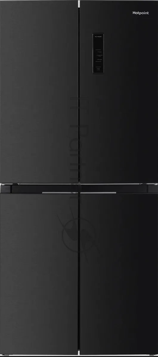 Холодильник Hotpoint HFL4 522I XBR, трёхкамерный, чёрный — фото 3