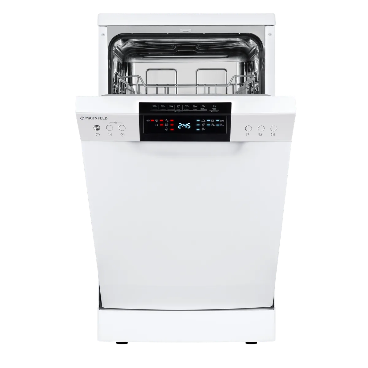 Посудомоечная машина Maunfeld MWF45220W, отдельностоящая, белый