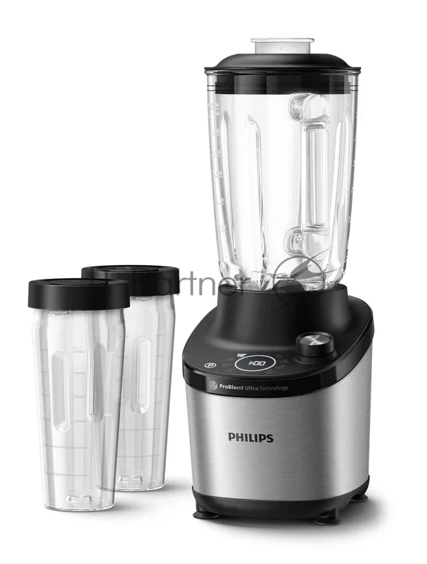Блендер Philips HR3760/10, стационарный, серебристый