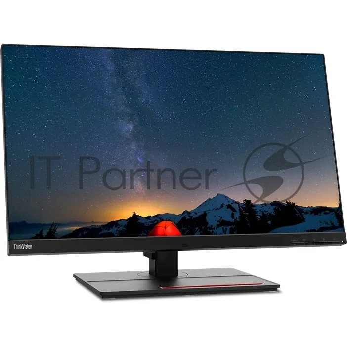 Монитор Lenovo ThinkVision P27u-20, 27", 3840x2160, IPS, 60 Гц, чёрный