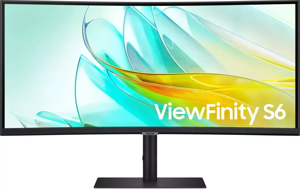 Монитор Samsung ViewFinity S6 S65UC, 34", 3440x1440, VA, 100 Гц, чёрный