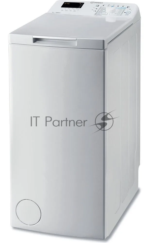 Стиральная машина Indesit BTWS72200EUN, вертикальная загрузка, белый