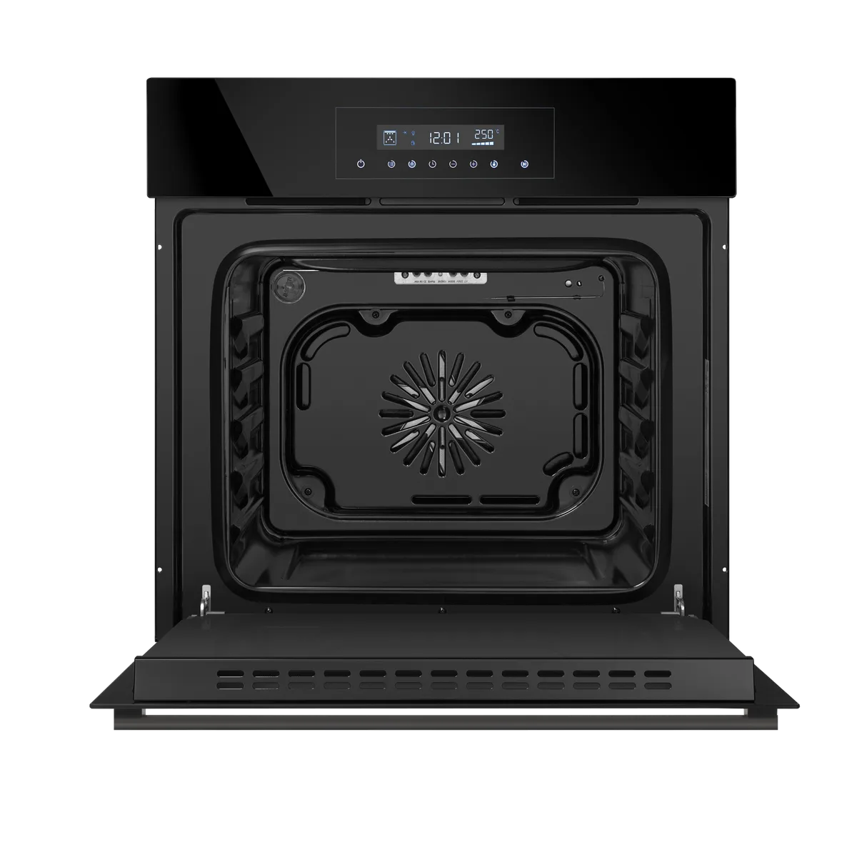 Духовой шкаф HOMSair OEH6010BK2, электрический, чёрный