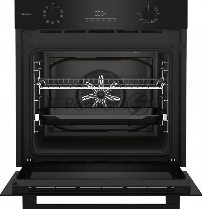 Духовой шкаф Beko BCBIS17300KSB, электрический, чёрный — фото 4