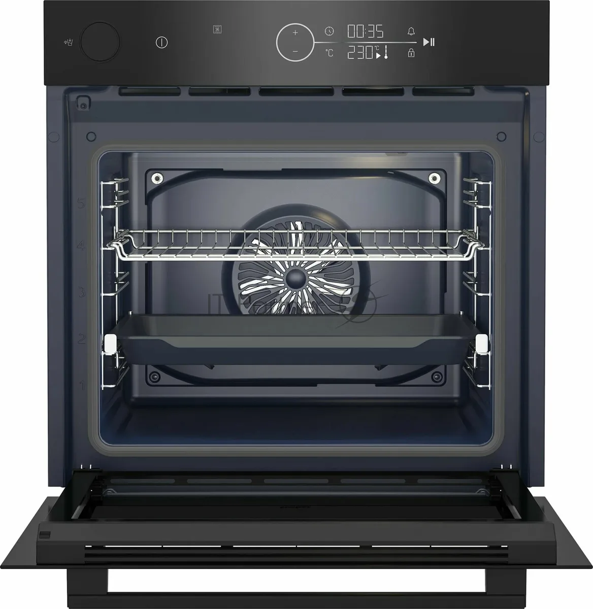 Духовой шкаф Beko BCBIS17400KSBS, электрический, чёрный — фото 4